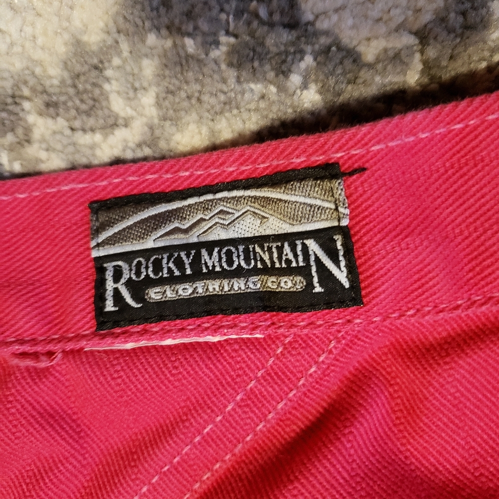 Hot Pink Vintage Rocky Mountain High Top Jeans
